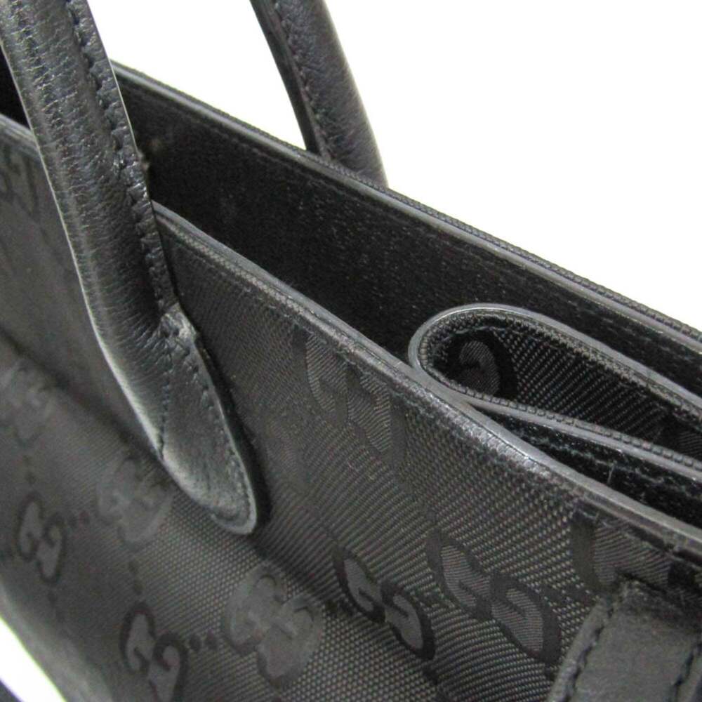 GUCCI Black Leather Shoulder Bag - Picture 10 of 15
